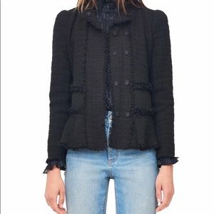 Rebecca Taylor Tweed Peplum Jacket